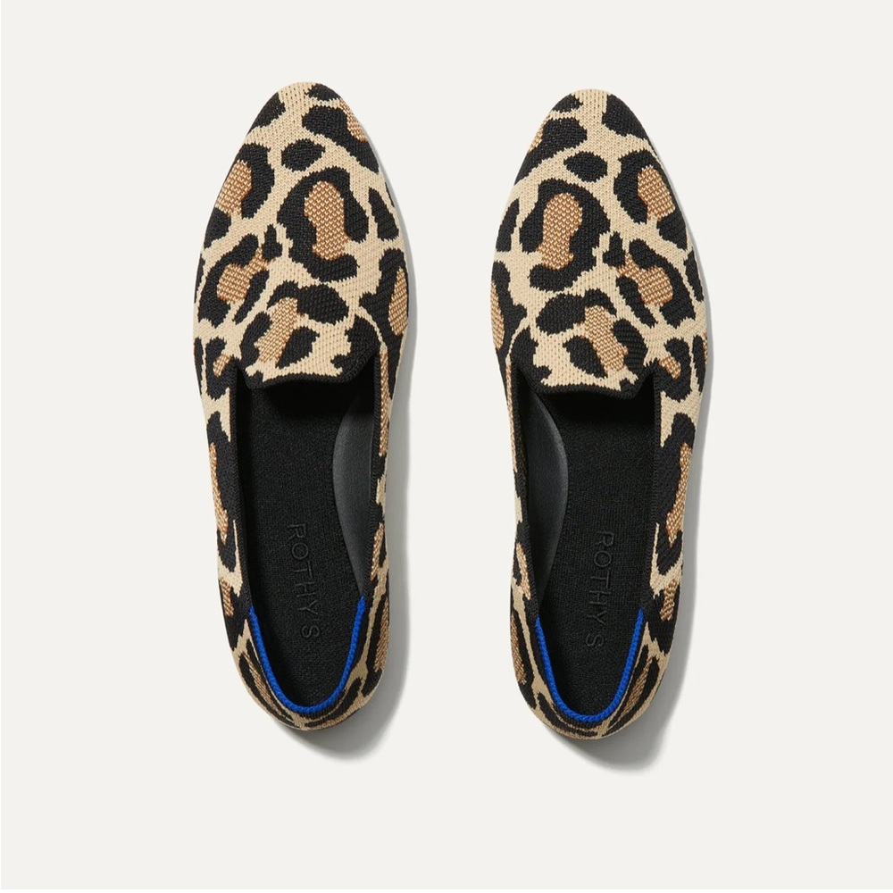 Rothy's Almond Loafer in Desert Cat Size 10